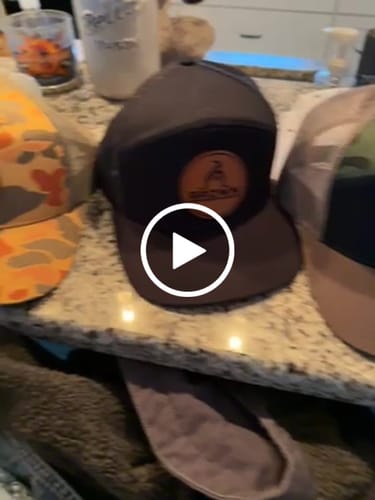 Customer video review of Premium Custom Leather Patch Hats (Wholesale)
