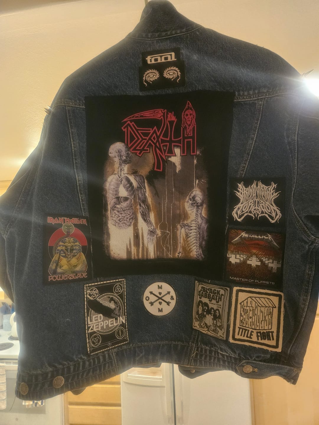 Customer photo review of Iron Maiden - Back In The Village - Patch