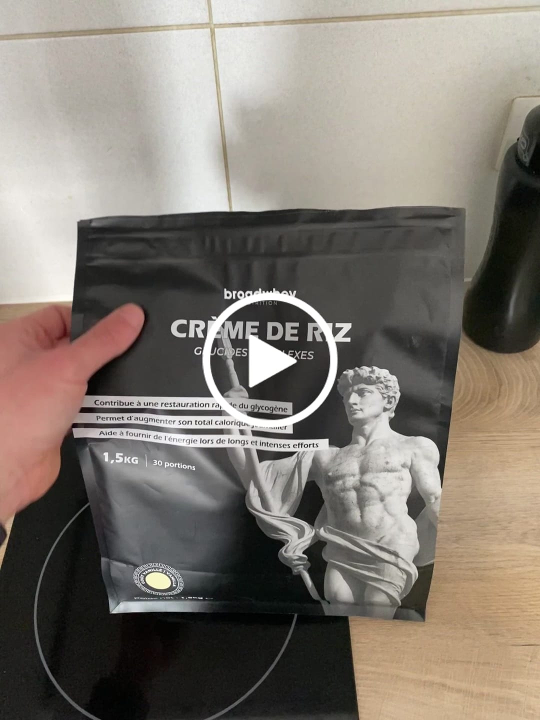 Customer video review of CRÈME DE RIZ