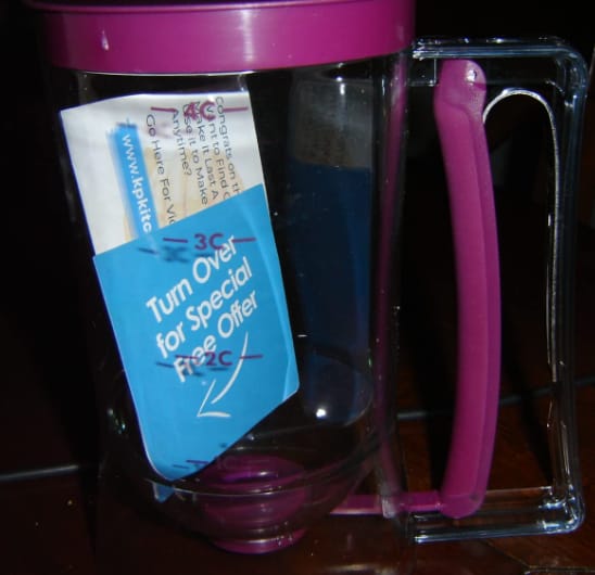 Customer photo review of Hand-Held Batter Dispenser