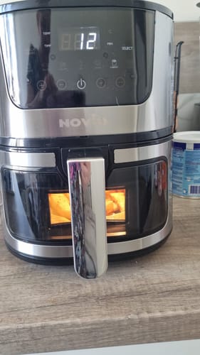 Customer photo review of Air Fryer Novio Grill & Fry
