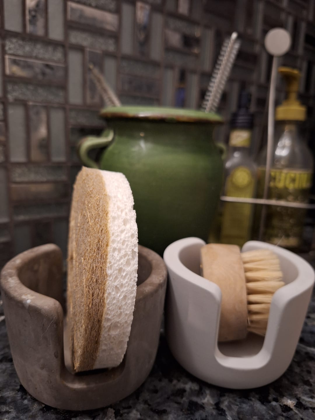 Customer photo review of Diatomite Sponge Holder