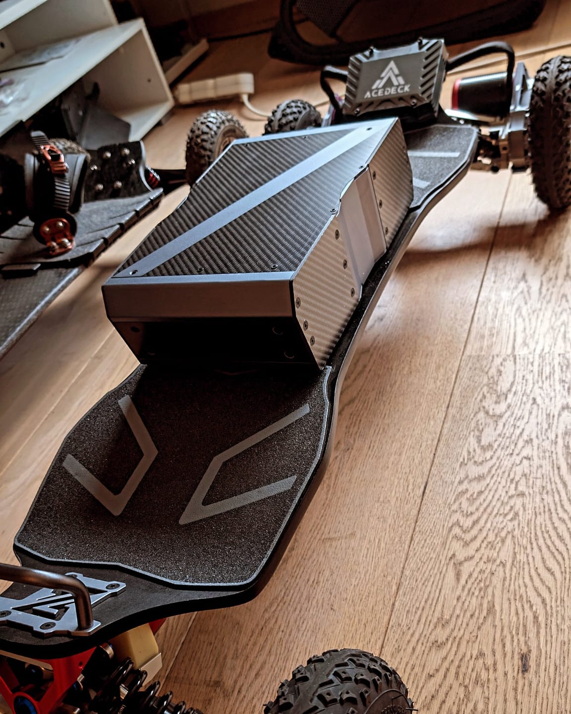 Customer photo review of Acedeck® Nyx Z3 Off-road Electric Skateboard-Exclusive Member Sale