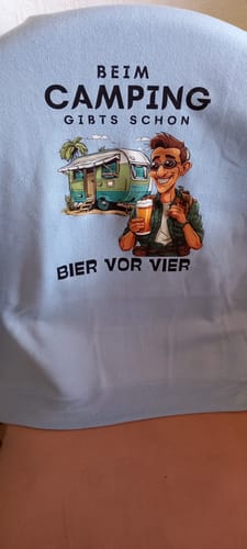 Customer photo review of Bier vor Vier WOWA Rückendruck | Premium Hoodie unisex