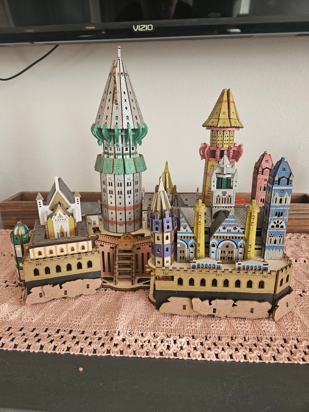 Customer photo review of Rokrgeek Magic School Music Box 3D Wooden Puzzle