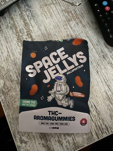 Customer photo review of THC Spacejellies Vollspektrum | 100mg THC | 20 Stk.