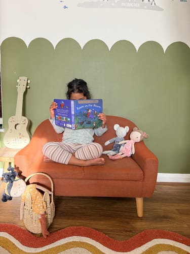 Customer photo review of Fabric Paint -- Orange