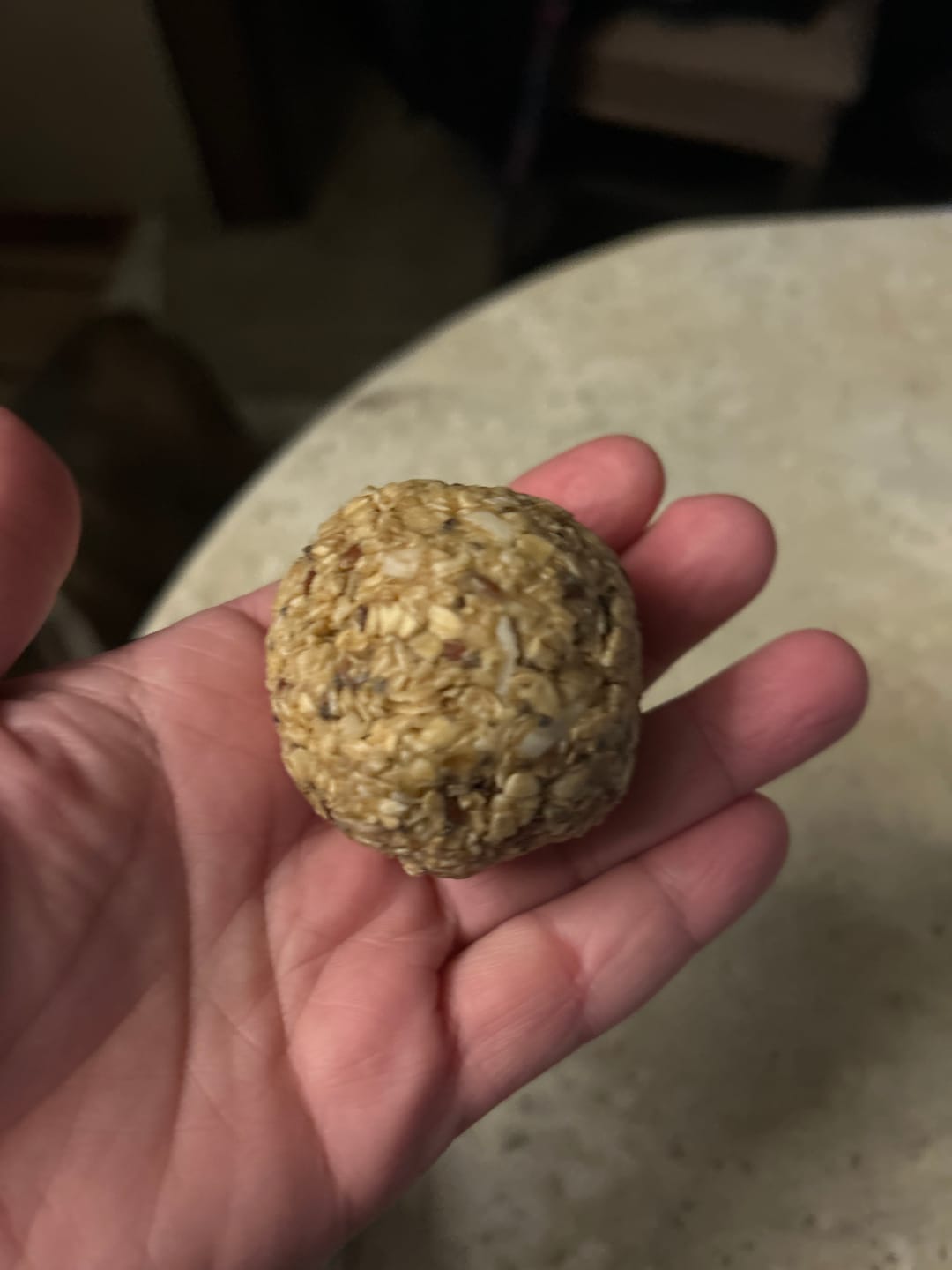Customer photo review of Peanut Butter  & Chocolate Protein Bites (3)