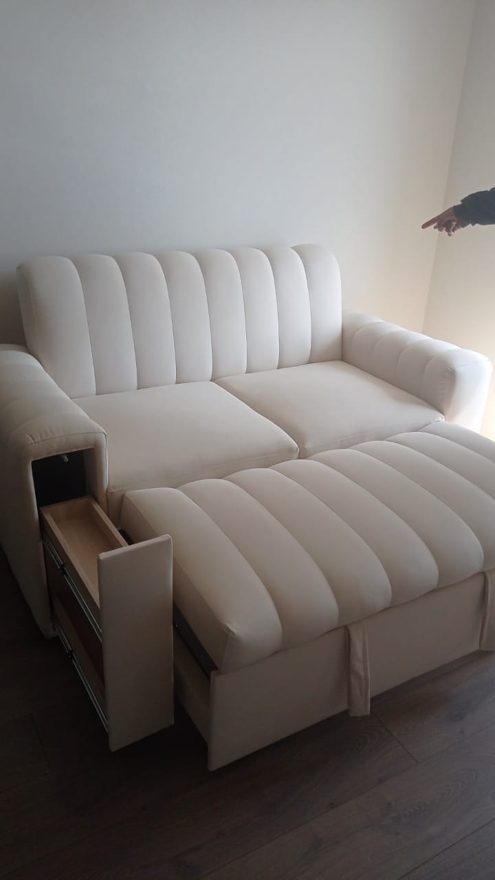 Customer photo review of Sofá cama Nantes