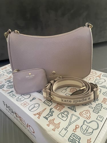 Customer photo review of ( PREORDER ) Kate Spade Emma Shoulder Bag In Cozy Grey KK068