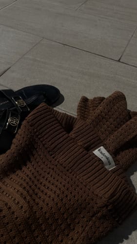 Customer photo review of FALDA MILA TEJIDO CAFE