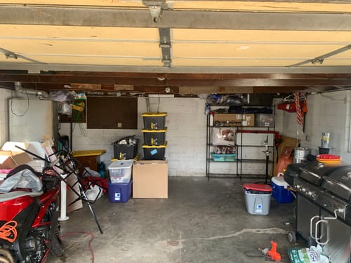 Customer photo review of REIBII 62"W Wire Shelving Units Load 1550LBS, 5-Tier Metal L Shaped Shelves, Adjustable Shelving Rack for Pantry Kitchen Closet