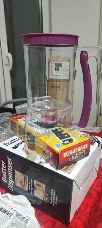 Customer photo review of Hand-Held Batter Dispenser