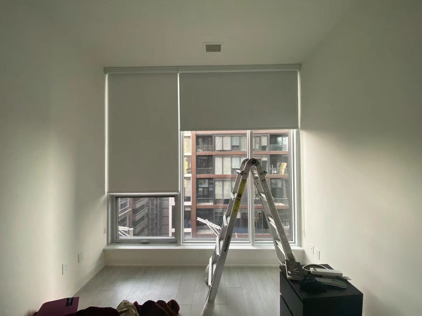 Customer photo review of Blackout Roller Shades