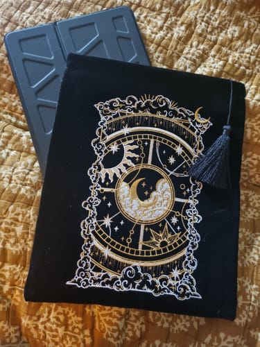 Customer photo review of Otherworldly Book Sleeve- Black