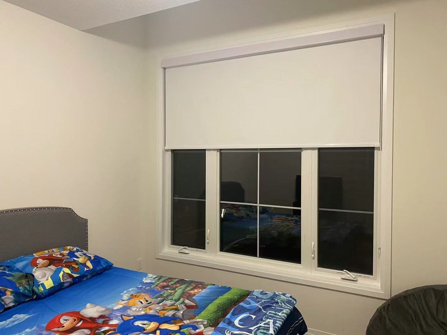Customer photo review of Blackout Roller Shades
