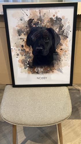 Customer photo review of Waterverf Portret