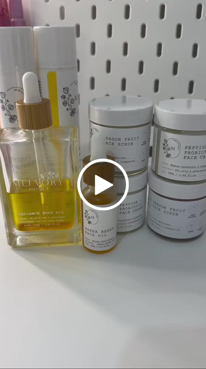 Customer video review of Peptide + Probiotic Face Cream (New and Improved)