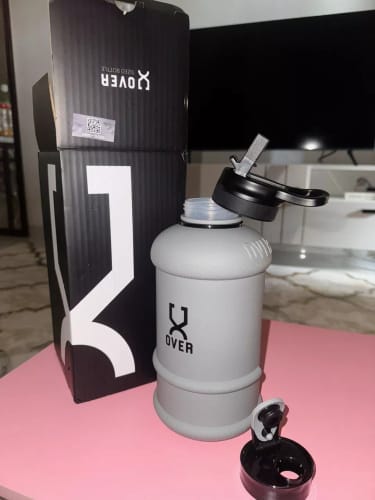 Customer photo review of Oversized Bottle Straw Cap ONLY