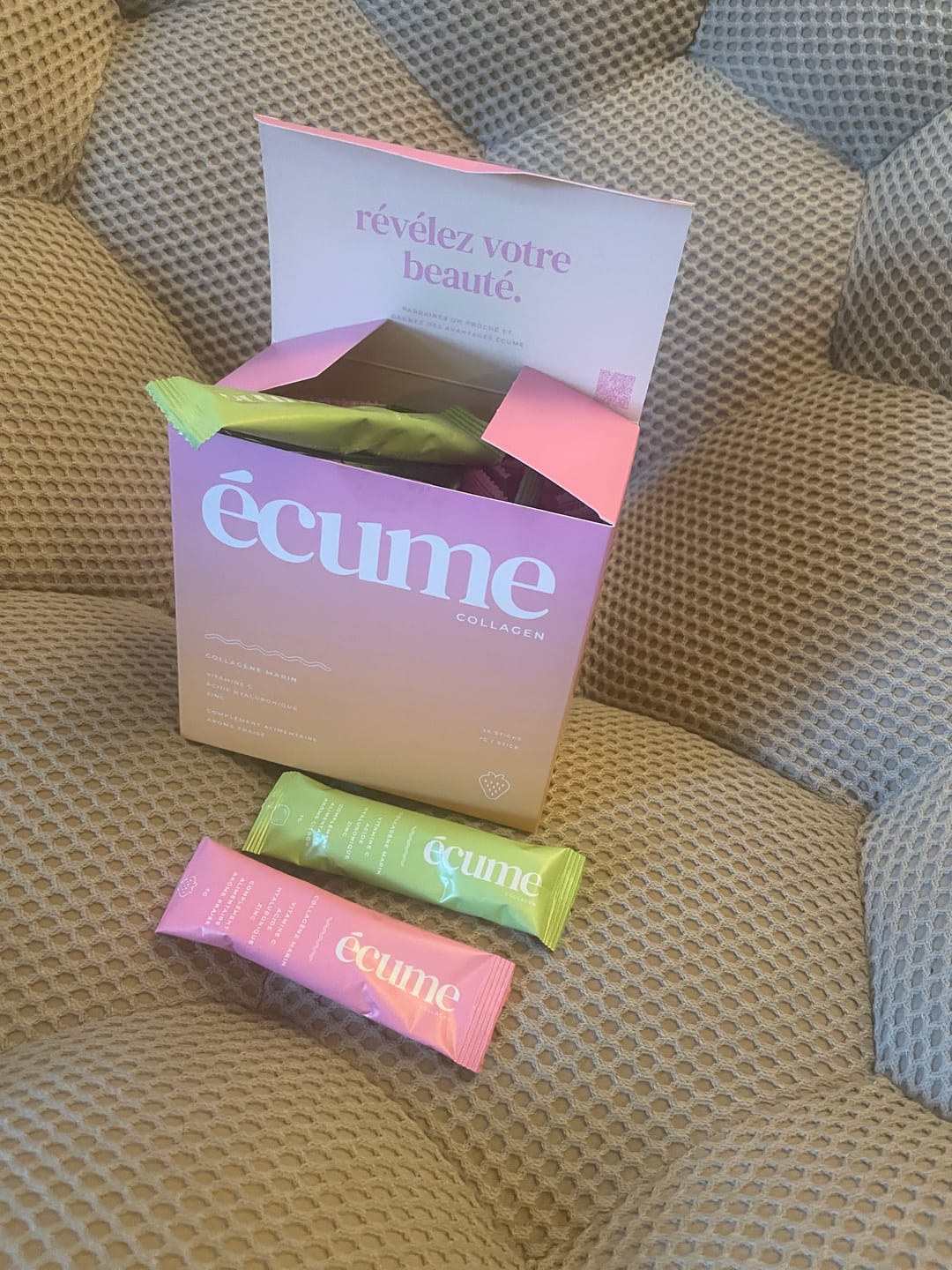 Customer photo review of Fraise - Boîte de 28 sticks