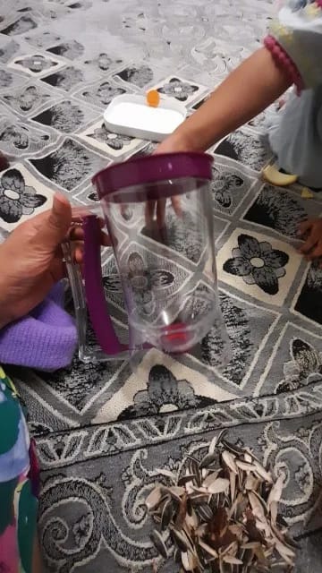 Customer photo review of Hand-Held Batter Dispenser