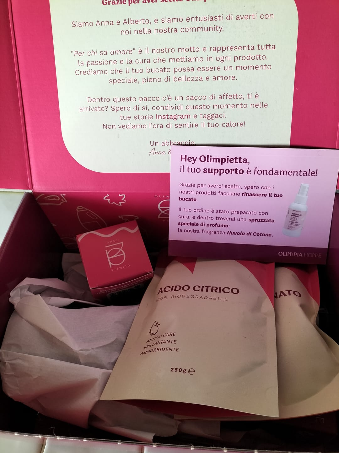 Customer photo review of Vaniglia Nera – Un Tocco di Dolcezza Materna