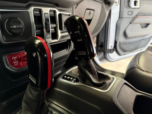 Customer photo review of Jeep JL or JT Shifter Package