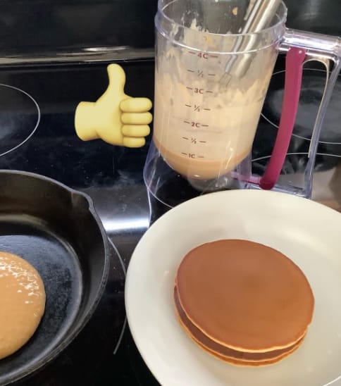 Customer photo review of Hand-Held Batter Dispenser