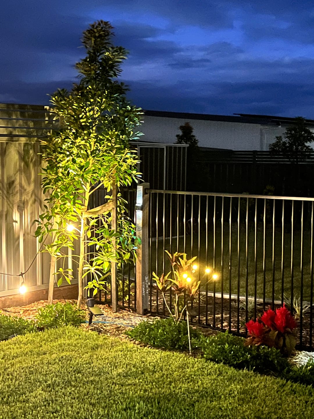 Customer photo review of Solar Wall Lights