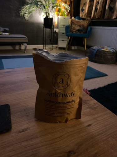 Customer photo review of 2-Month Mushroom Gummies