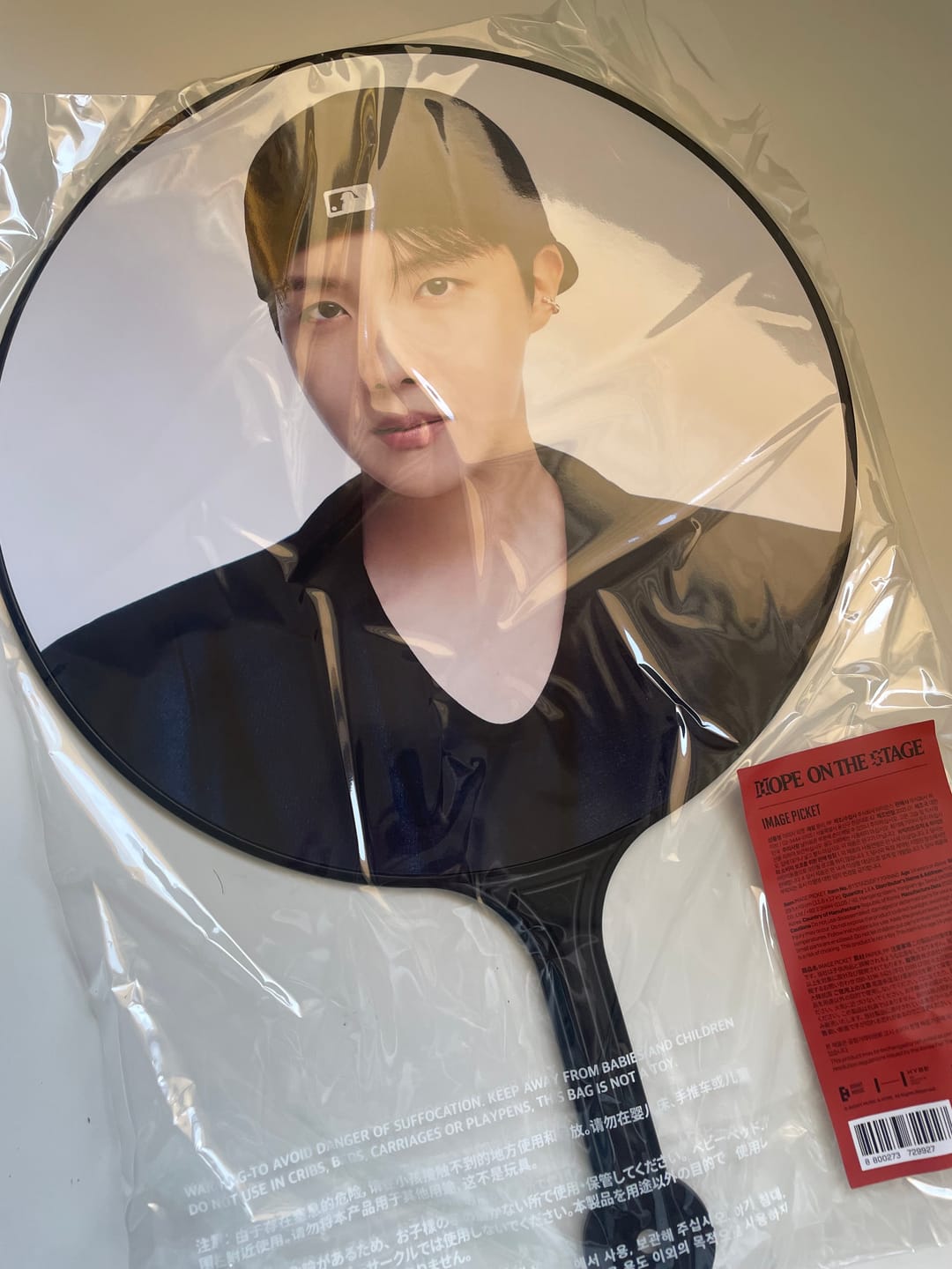 Customer photo review of [2ND PRE-ORDER] BTS J-HOPE - HOPE ON THE STAGE OFFICIAL MD IMAGE PICKET