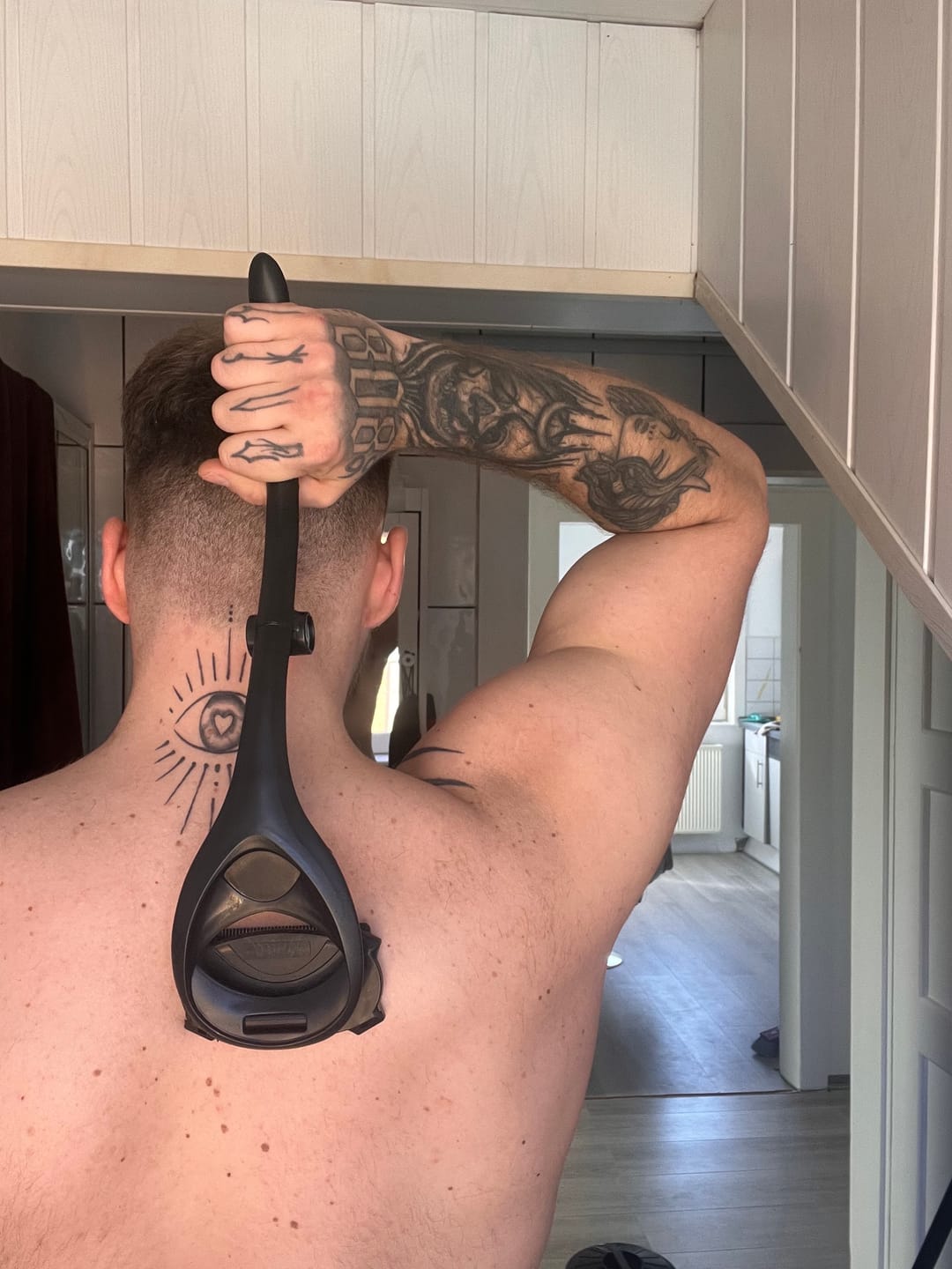 Customer photo review of BackGlide Pro | Rückenrasierer