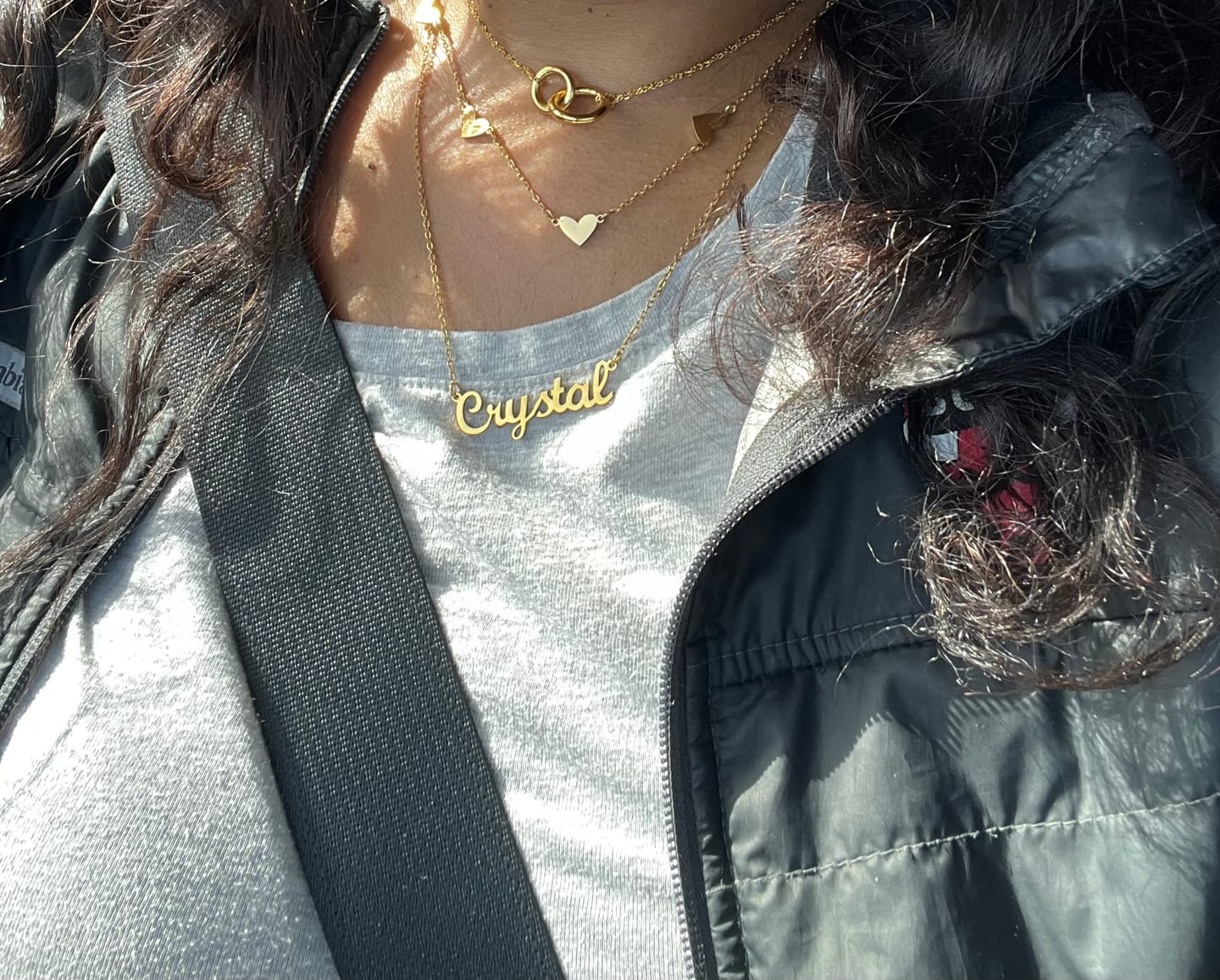 Customer photo review of The Linked Necklace
