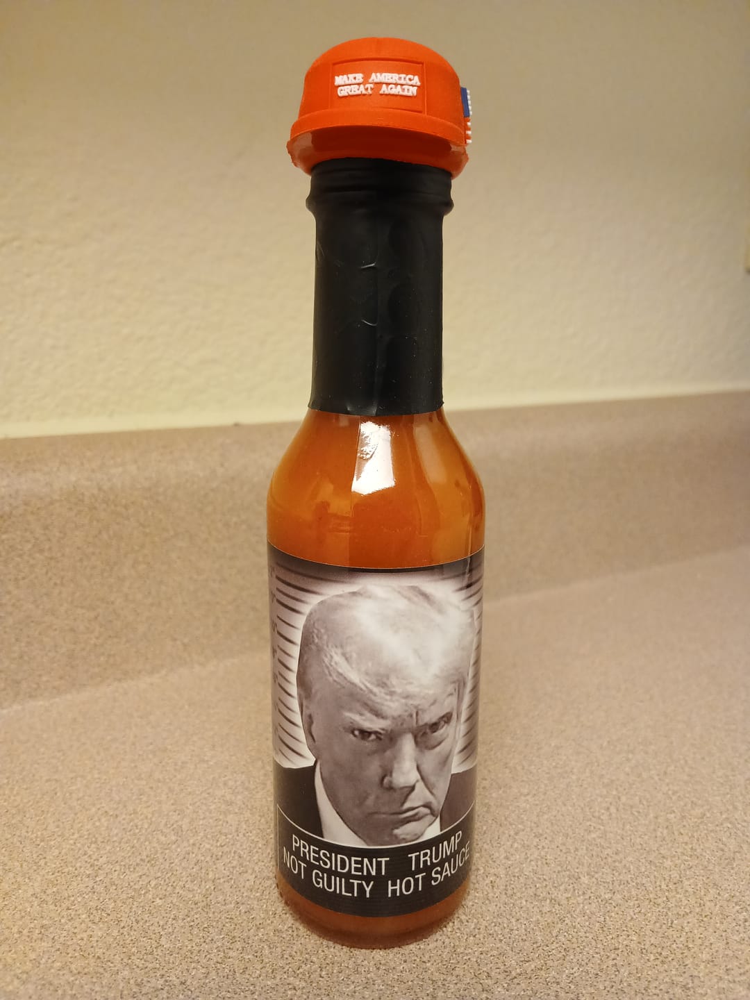 Customer photo review of MAGA Hat Keychain (Limited Edition)