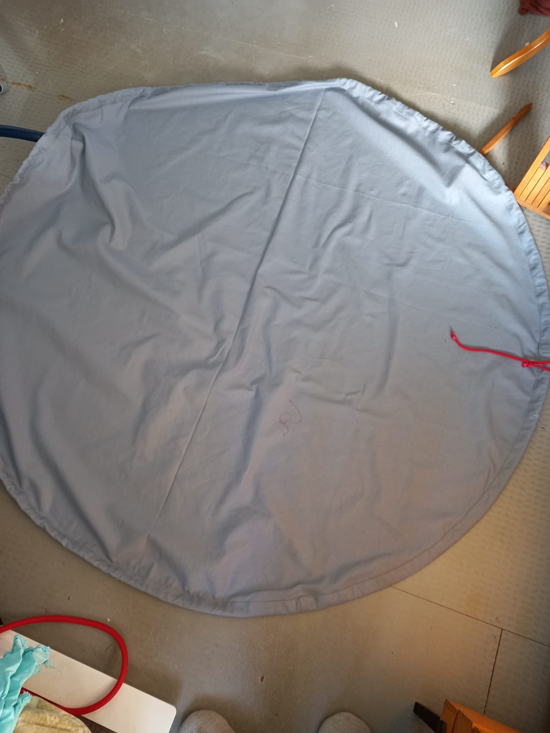 Customer photo review of Plain Cotton Drill Fabric