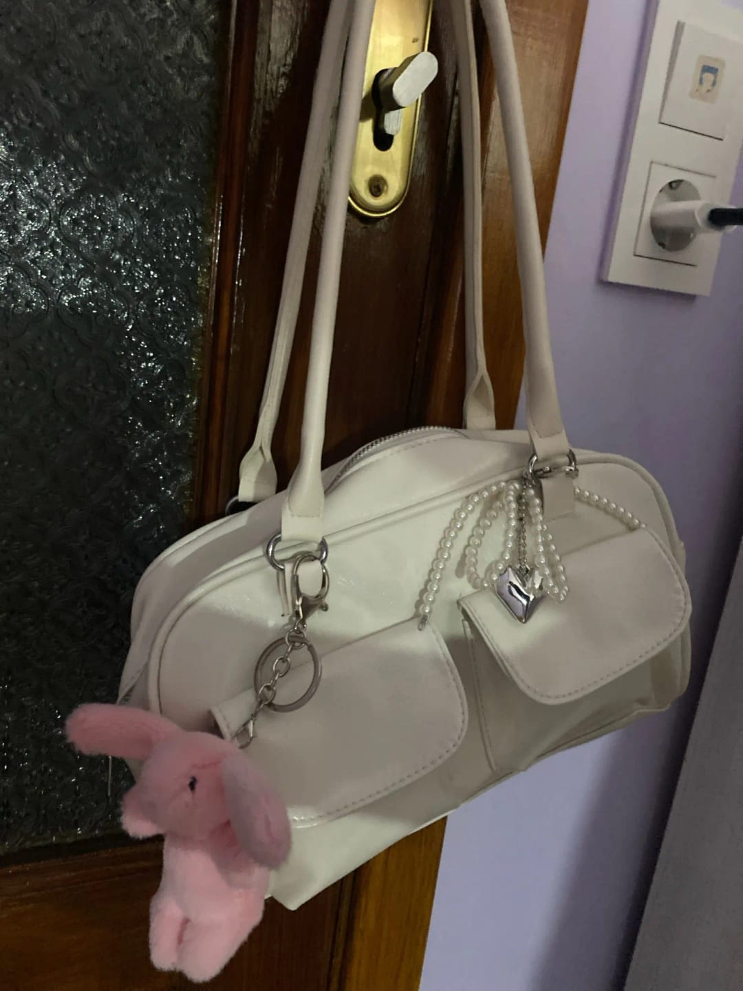 Customer photo review of GARANCE - Sac à Main Elégant en Cuir Multipoches