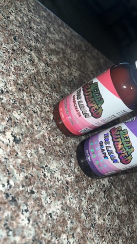 Customer photo review of THC Syrup - Grape
