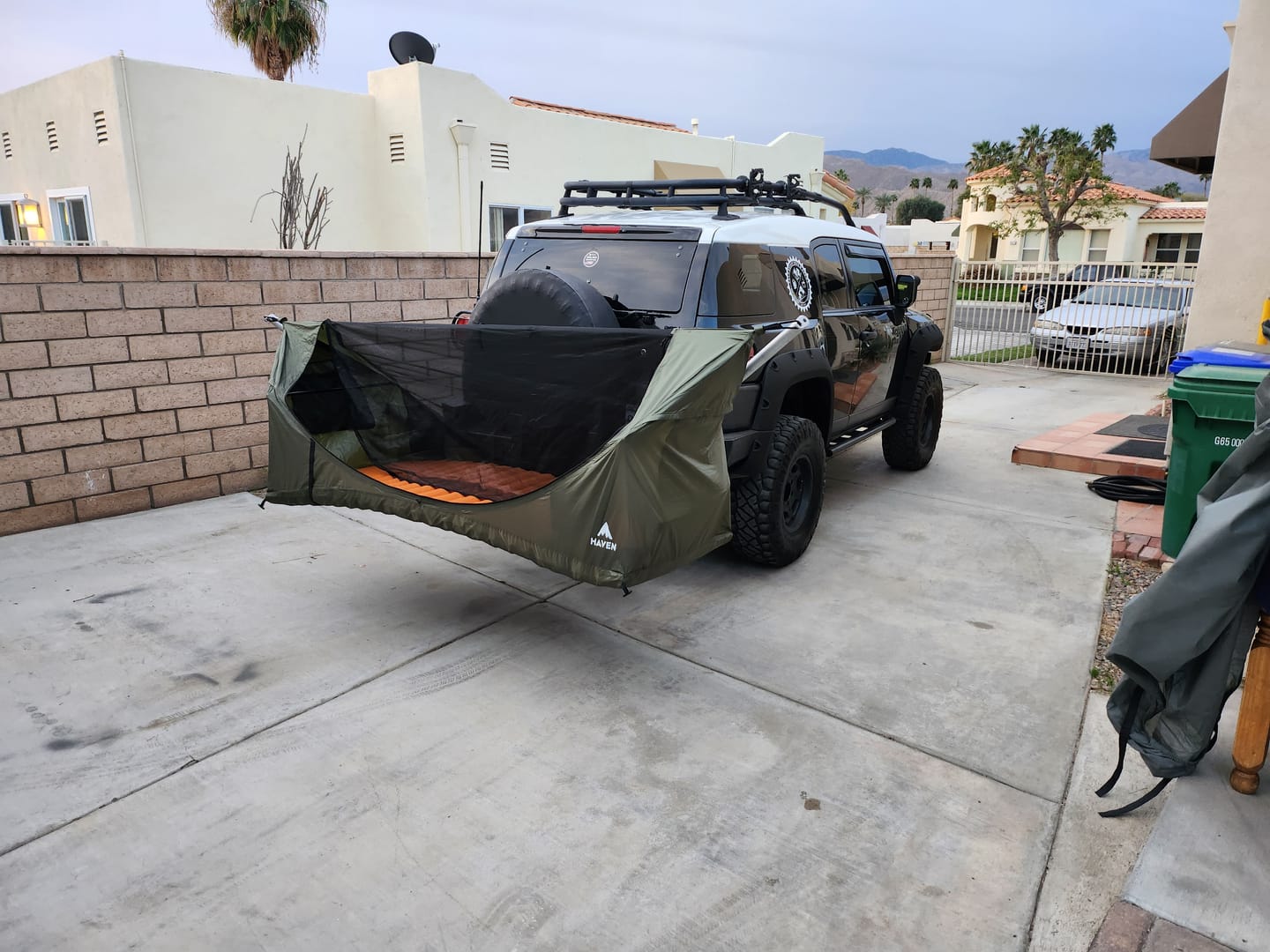 Customer photo review of Bare Bones XL Hammock Mount
