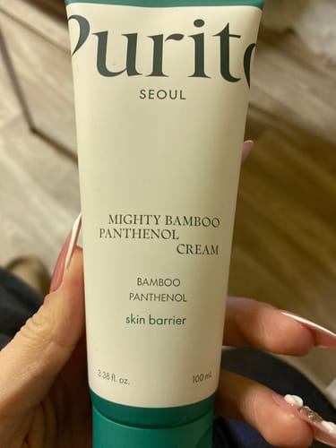 Customer photo review of Purito SEOUL Mighty Bamboo Panthenol Cream regeneruojantis kremas su pantenoliu