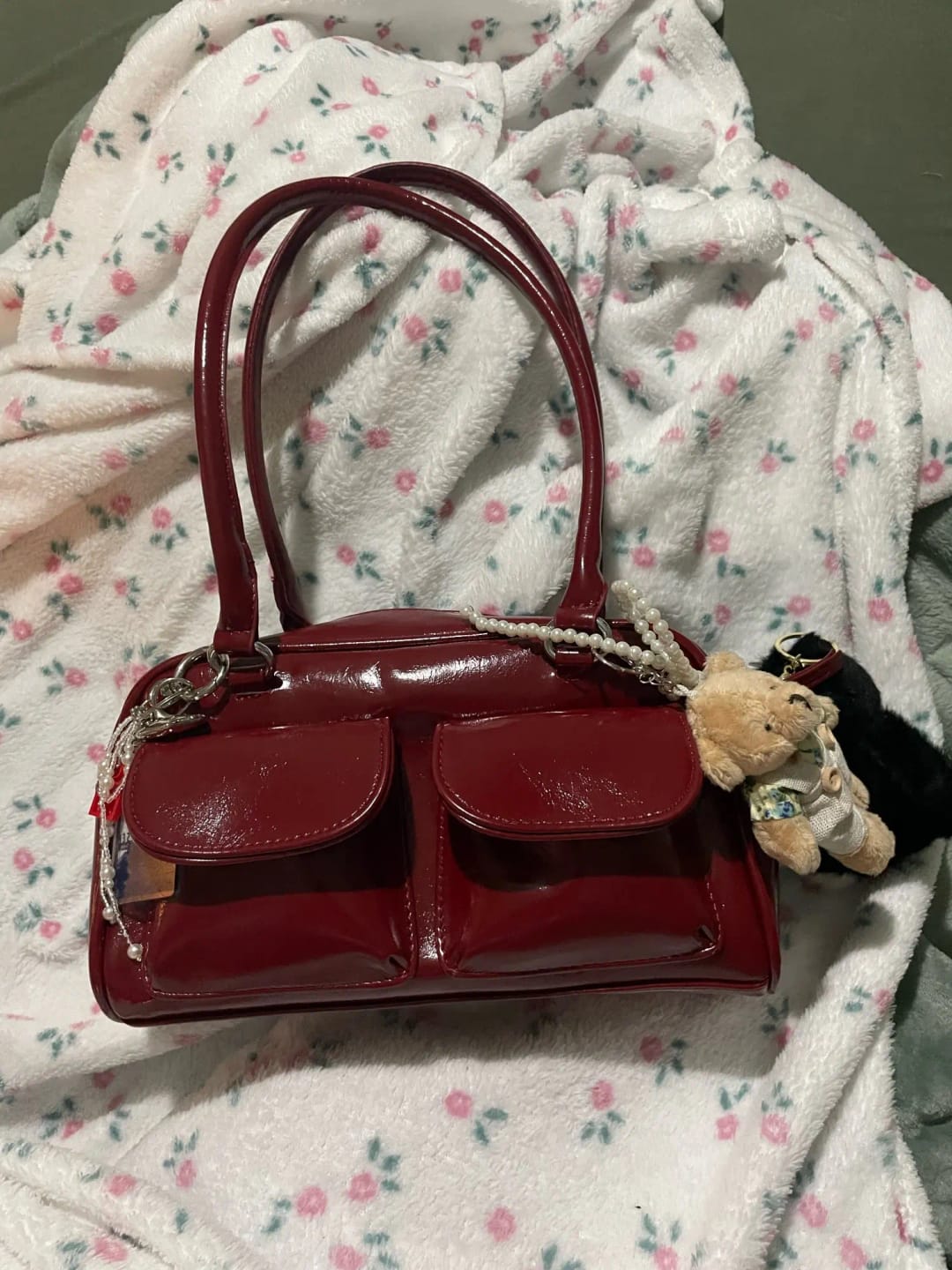 Customer photo review of GARANCE - Sac à Main Elégant en Cuir Multipoches
