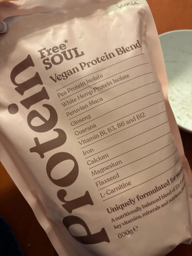 Customer photo review of Vegan Protein Blend
