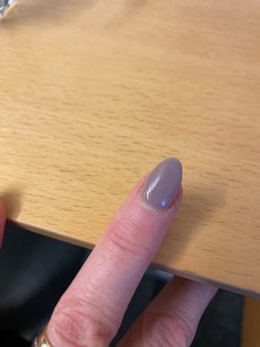 Customer photo review of Autumn Tea Gold Dipping Powder