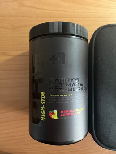Customer photo review of +1© Danny's Ultimate Pre Workout High-stim (520g)