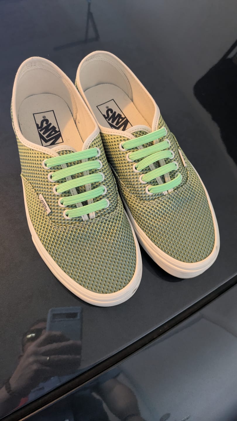 Customer photo review of uLace Classic - Minty Green