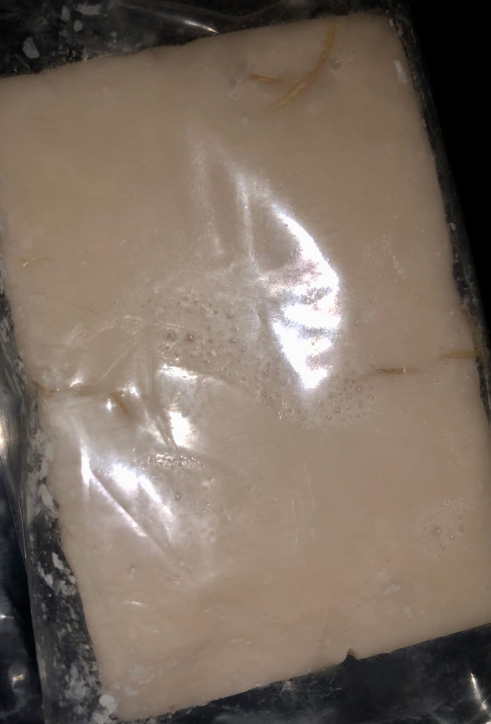 Customer photo review of SEAMOSS PEACH MANGO SOAP