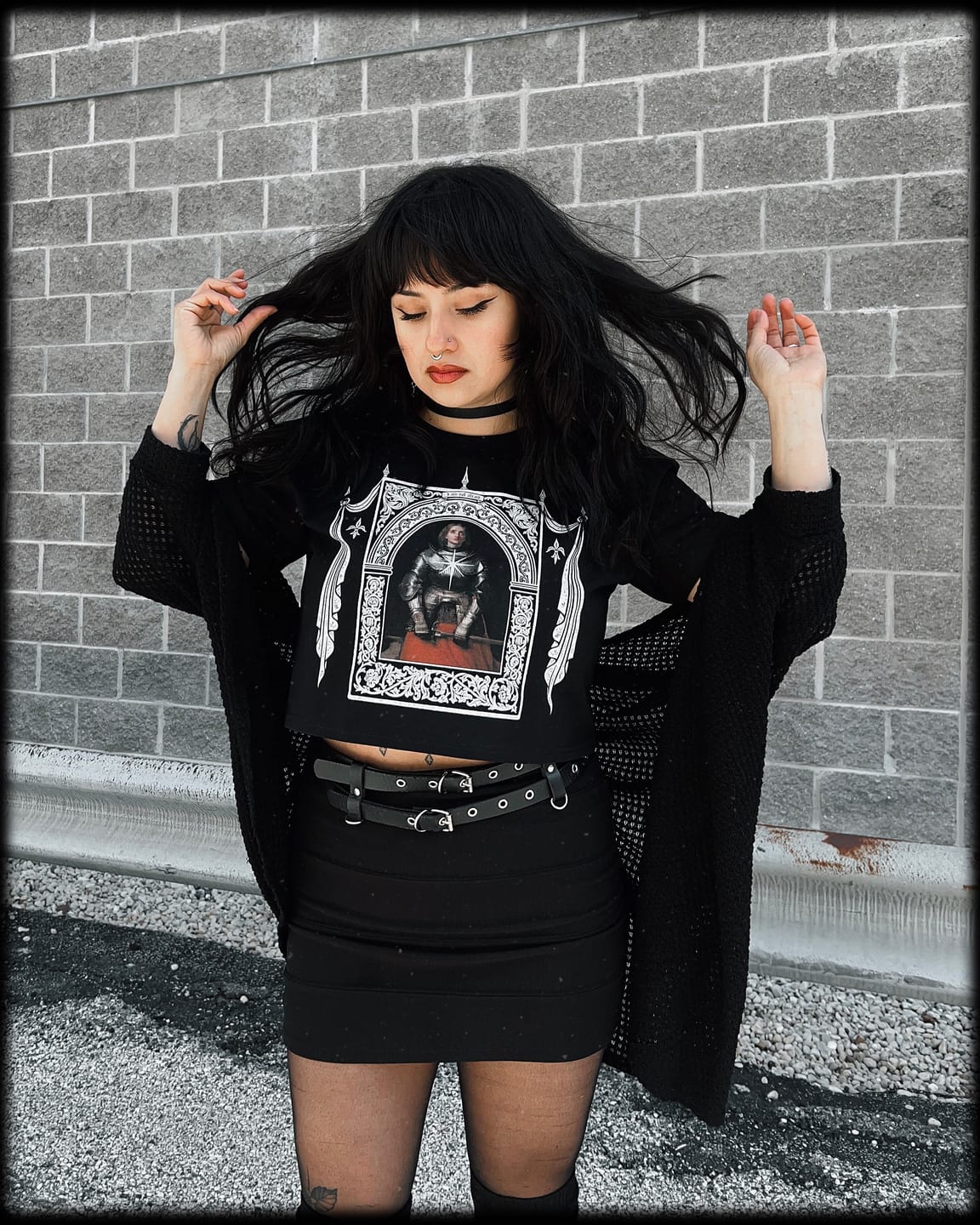 Customer photo review of Acceptance Crop Tee