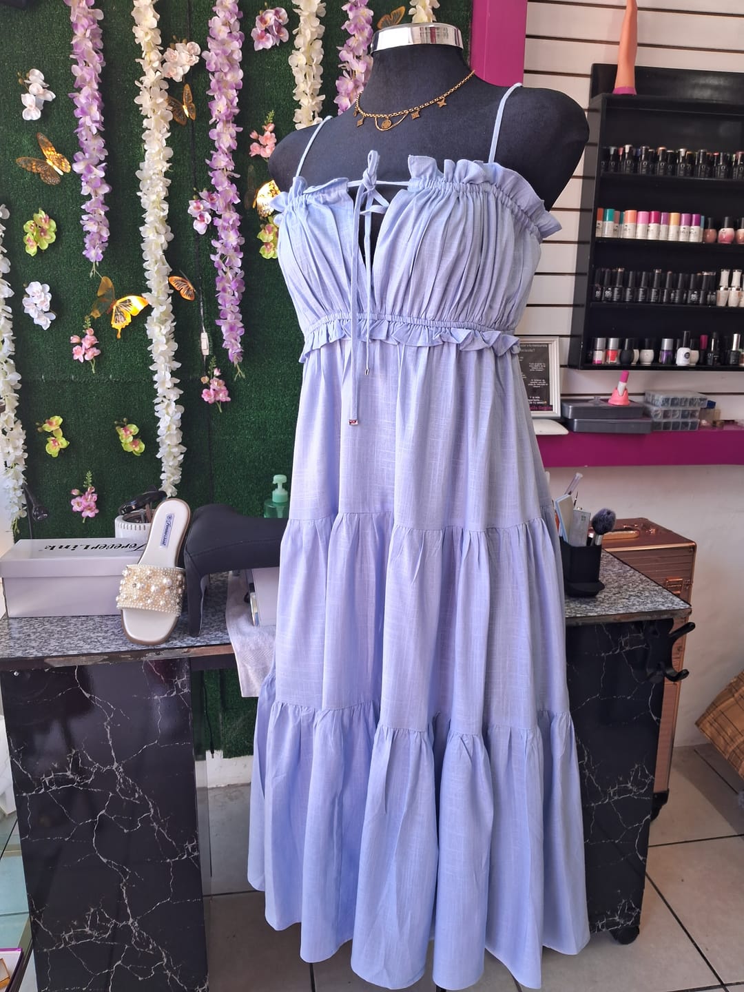 Customer photo review of Vestido Elise
