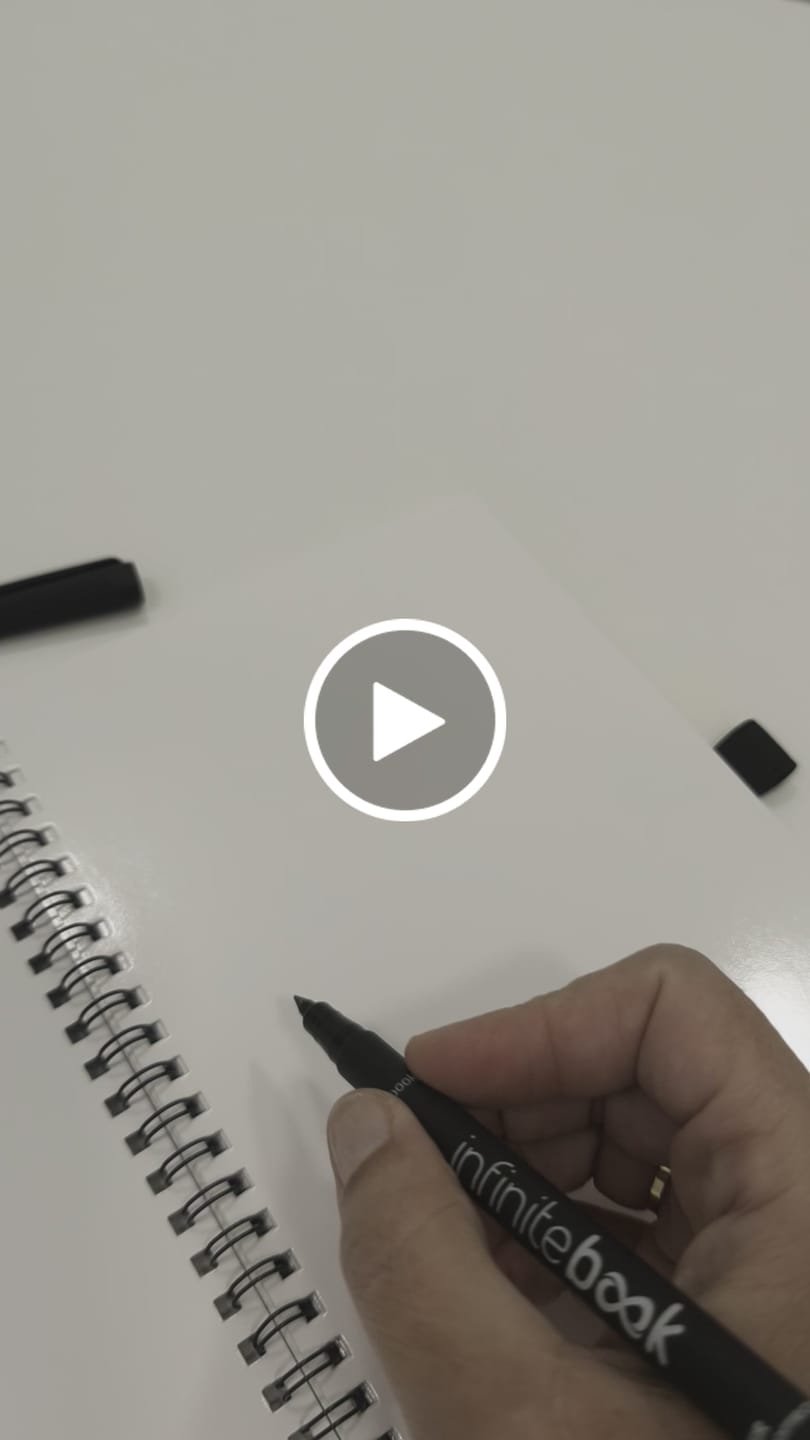 Customer video review of Infinitebook Plain A5 Black