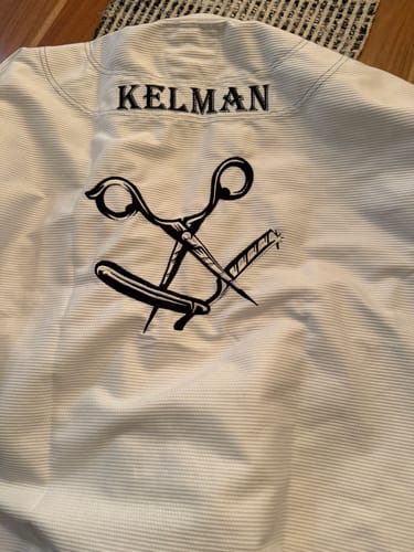 Customer photo review of Jaguar Pro Gear – Custom Inner Sublimation With Name And Logo - Pro Brazilian Jiu Jitsu BJJ Kimono Gi Uniform