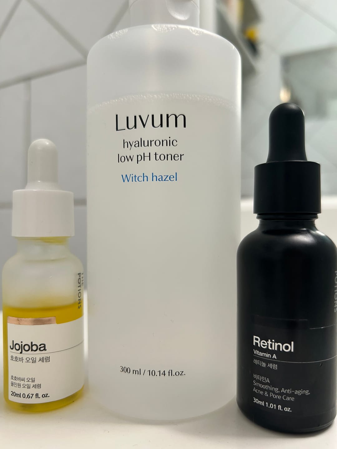 Customer photo review of Luvum Hyaluronic Low Ph Toner (300ml)